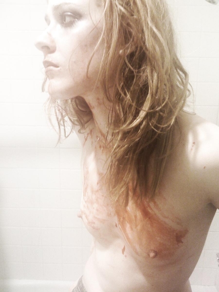 Грудь Эван Рэйчел Вуд (Evan Rachel Wood)